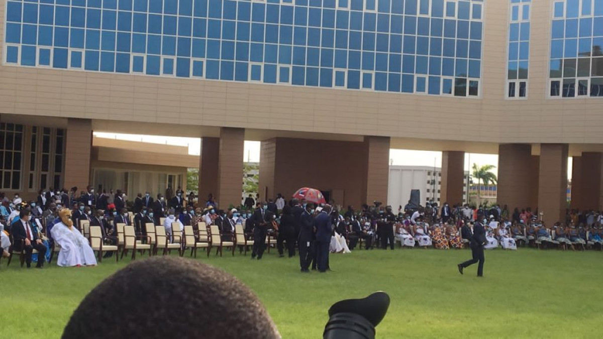 CÉRÉMONIE D’ACCUEIL DES TRÉSORS ROYAUX :  La mise en place se poursuit au Palais de la Marina