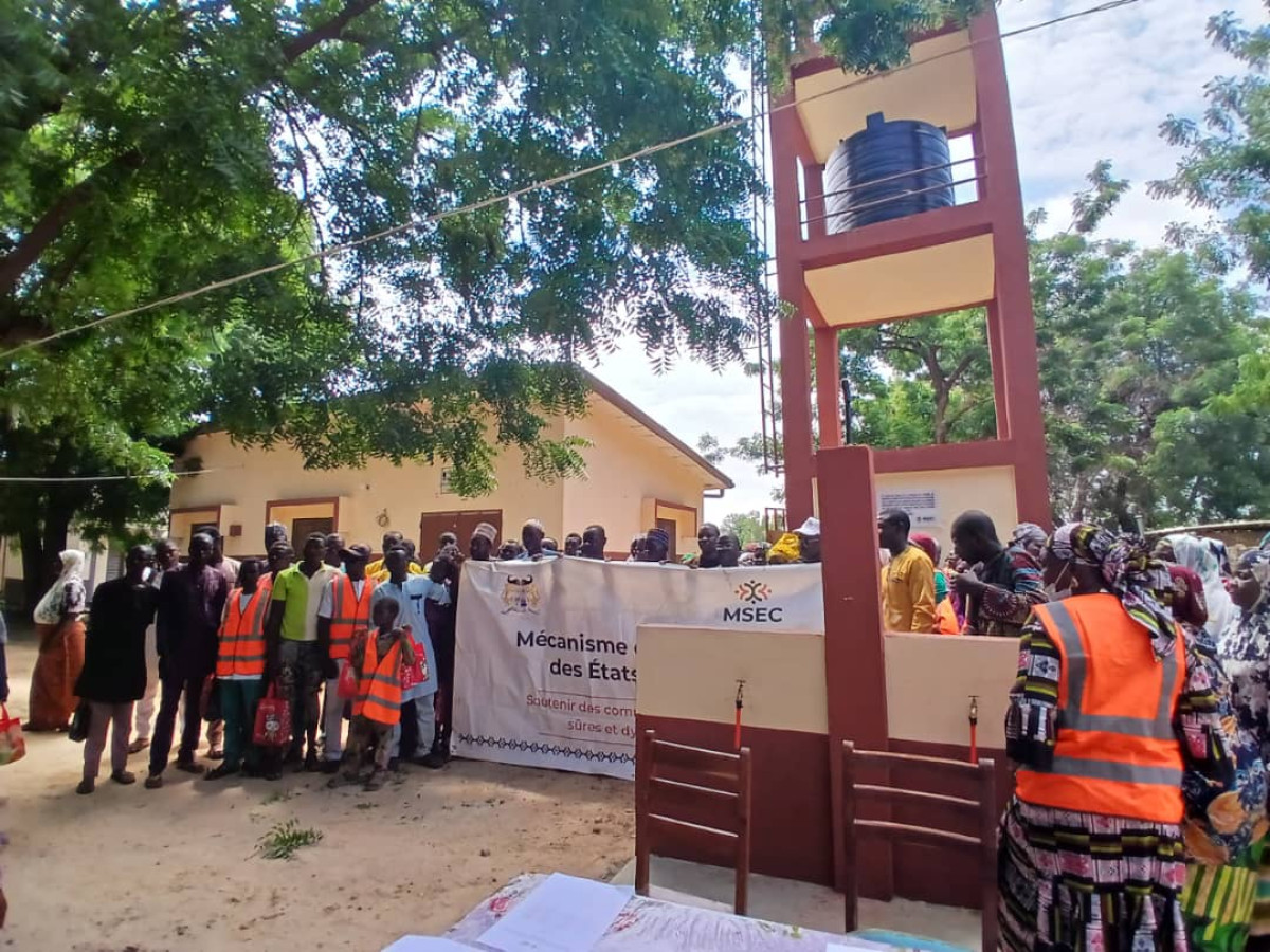 Grâce à l'appui du Msec à Malanville: le Ministère de la Santé dote les Cs de Guéné et Madécali de points d’eau, et Madécali d’énergie solaire