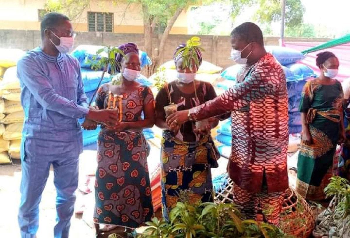 MISE EN ŒUVRE DU PROJET TCP/BEN/3705 : Le Maep et la Fao dotent les ménages de Za-Kpota d&rsquo;équipements