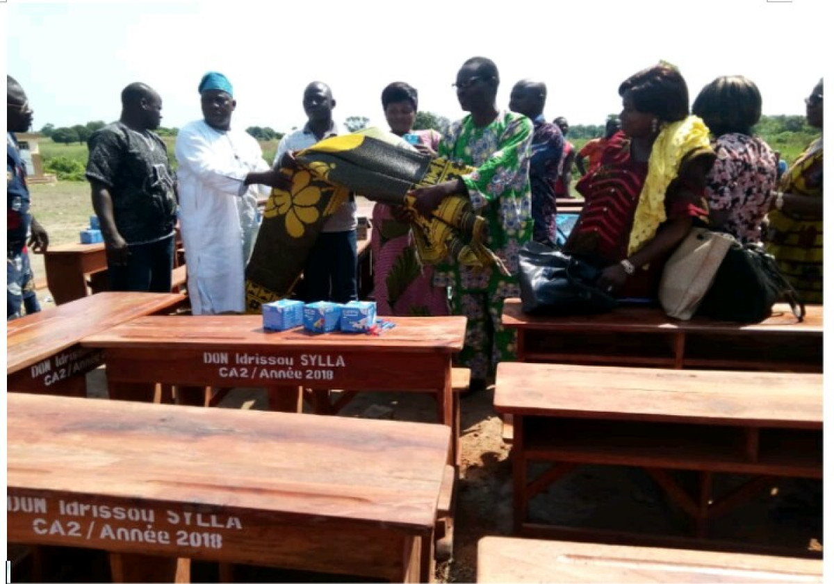 EDUCATION A PARAKOU : Le Ca Sylla Adamou vole au secours des écoles du 2è arrondissement