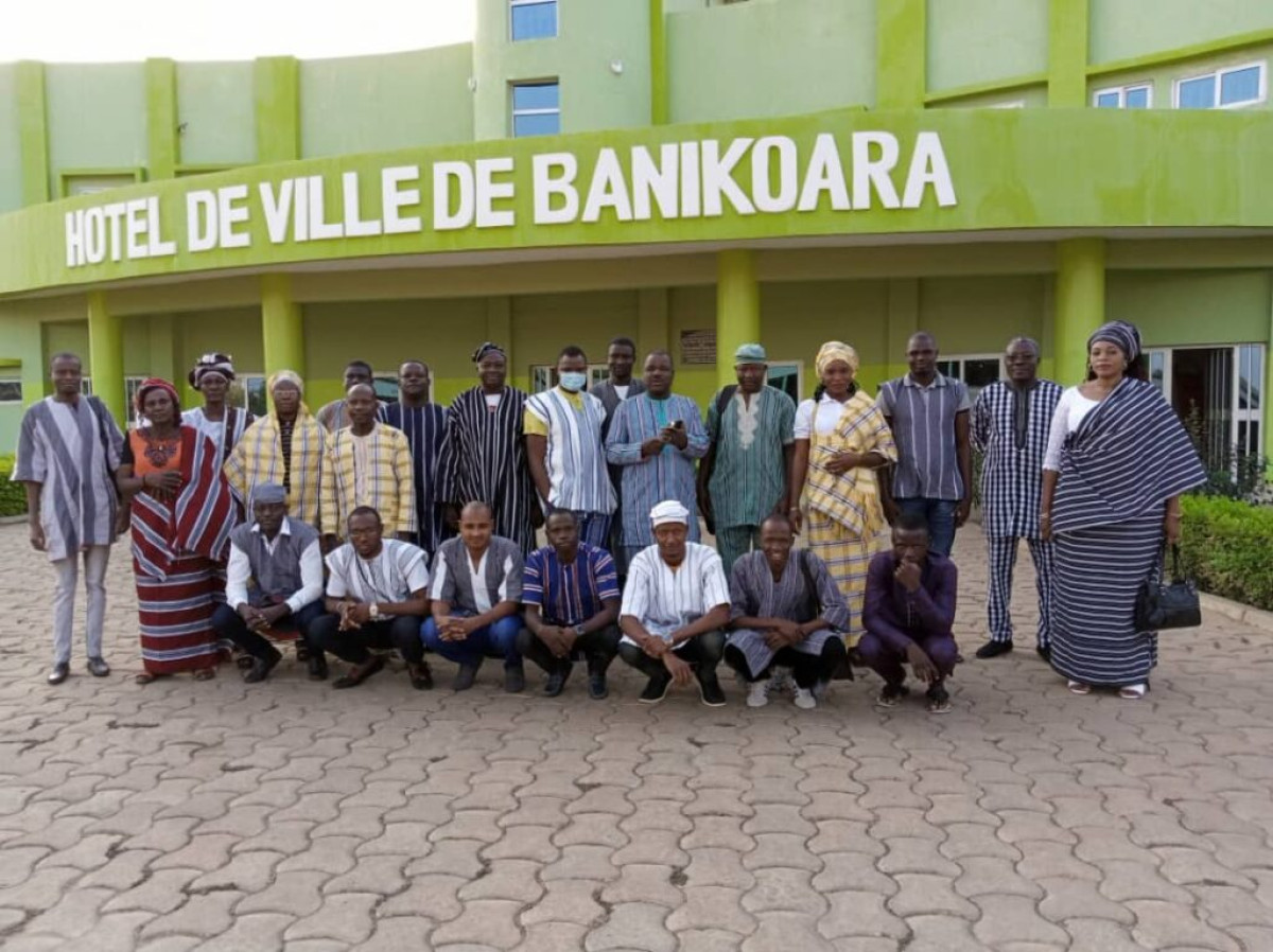 MAIRIE DE BANIKOARA : Le personnel administratif se présente les vœux