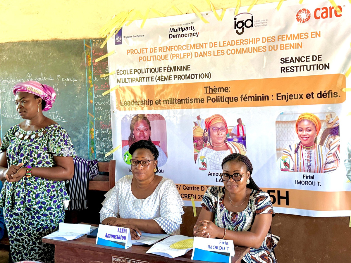 Sur le militantisme politique féminin au profit des femmes leaders de Tchatchou : Des bénéficiaires de l’École politique de l’Igd restituent leurs acquis