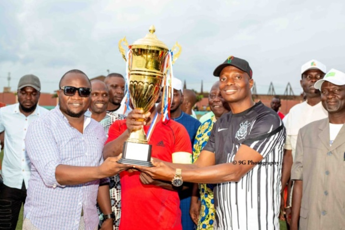 JIJ 2022/À TRAVERS UN TOURNOI DE FOOTBALL, Kadiri Gandé fait des chasseurs et Zémidjans, des ambassadeurs de la paix