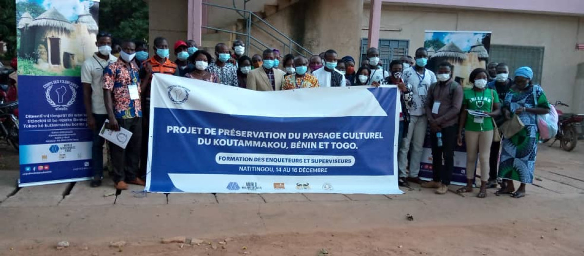 PRÉSERVATION DU PAYSAGE CULTUREL DU KOUTAMMAKOU BÉNIN-TOGO : Les activités du projet lancées