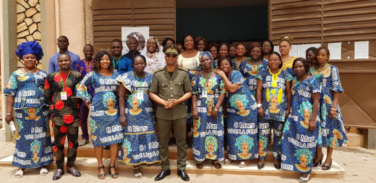 CÉLÉBRATION EN DIFFÉRÉE DE LA JIF :  Djibril Mama Cissé communie avec les femmes de la préfecture