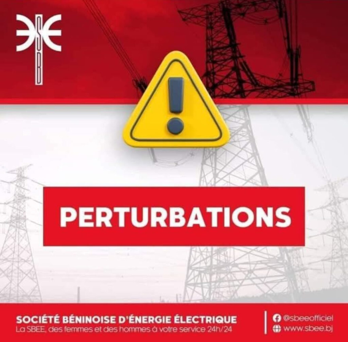 Coupures répétées d’électricité: les explications de la sbee