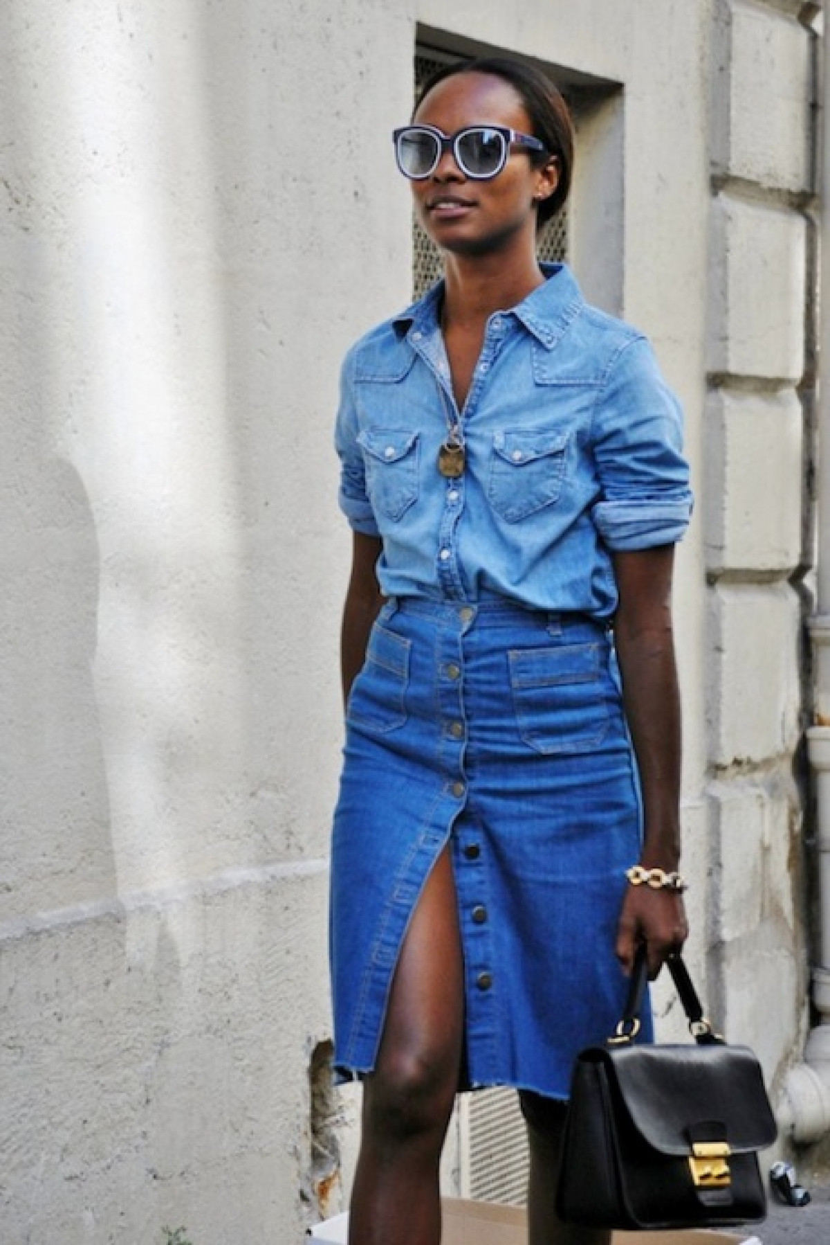 INSTANT FASHION : Oser le total look jean pour un effet tendance