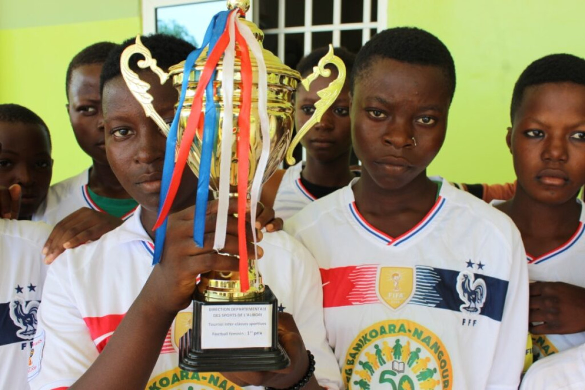 FOOTBALL FEMININ DANS L’ALIBORI : L&rsquo;équipe de Banikoara championne du tournoi interclasses