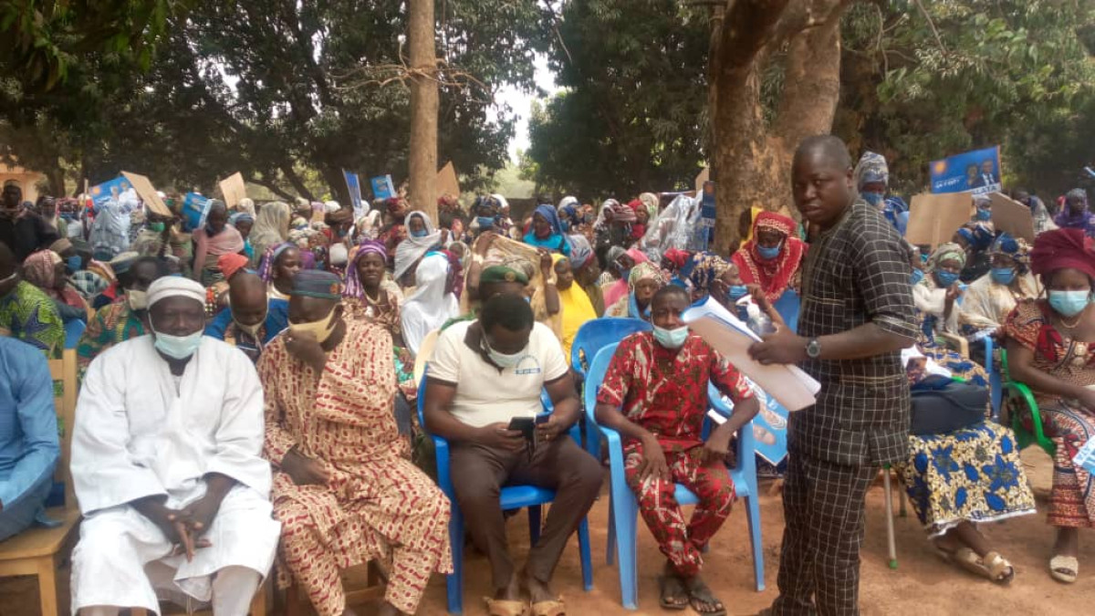PRESIDENTIELLE DU 11 AVRIL PROCHAIN : Patrice Talon en terrain conquis à Kalalé • Le maire Bani Tidjani galvanise sa troupe pour le K.o historique