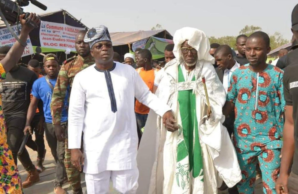 DECES DE LA REINE-MERE DE LA COUR ROYALE DE SANDILO :  L&rsquo;He Rachidi Gbadamassi adresse un message de condoléances au roi Sina Deru