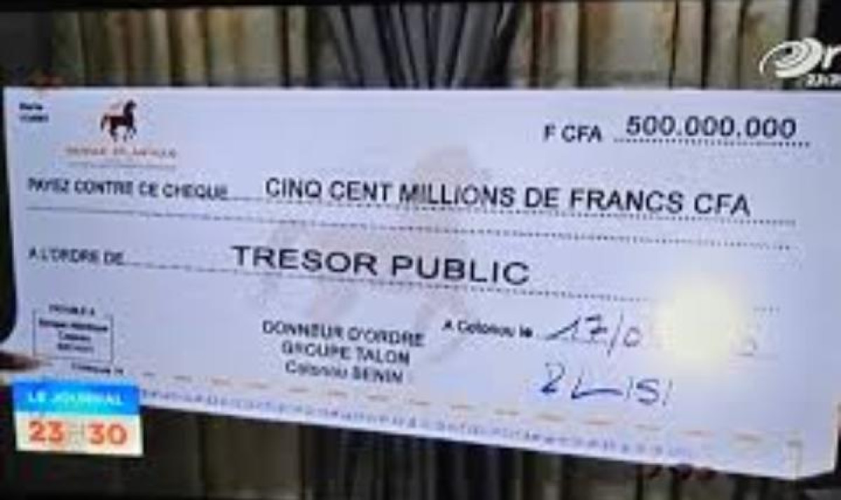 COVID-19 AU BÉNIN : Le groupe Talon renforce la lutte avec 500 millions