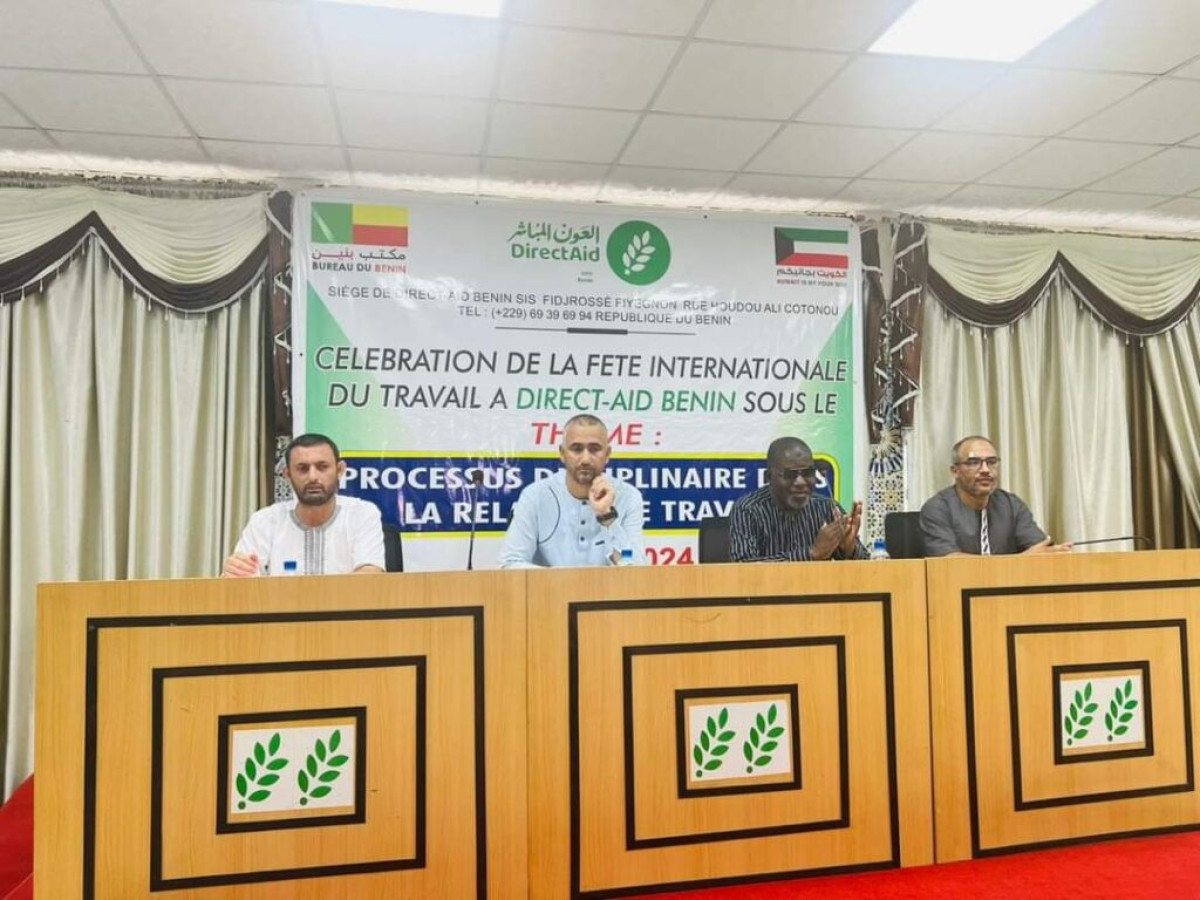 JOURNÉE INTERNATIONALE DU TRAVAIL : Direct-Aid Bénin célèbrent ses travailleurs