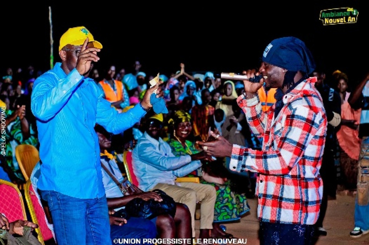 Parakou/À travers un géant concert à Banikanni: Kamilou Arouna prêche les idéaux de l'UPR