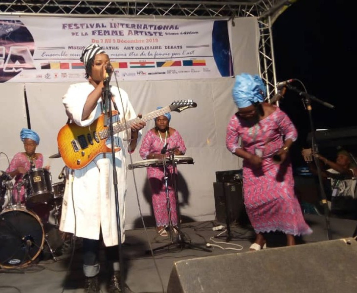 FESTIVAL INTERNATIONAL DE LA FEMME ARTISTE : Parakou a vibré aux couleurs artistiques féminines
