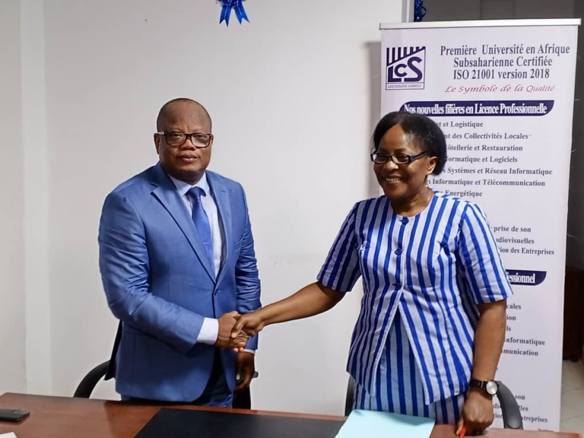 PARAKOU/EN VISITE À L&rsquo;INSTITUT UNIVERSITAIRE « LES COURS SONOU » : Éléonore Yayi Ladékan salue les progrès réalisés  . L’administration invitée à mieux faire 
