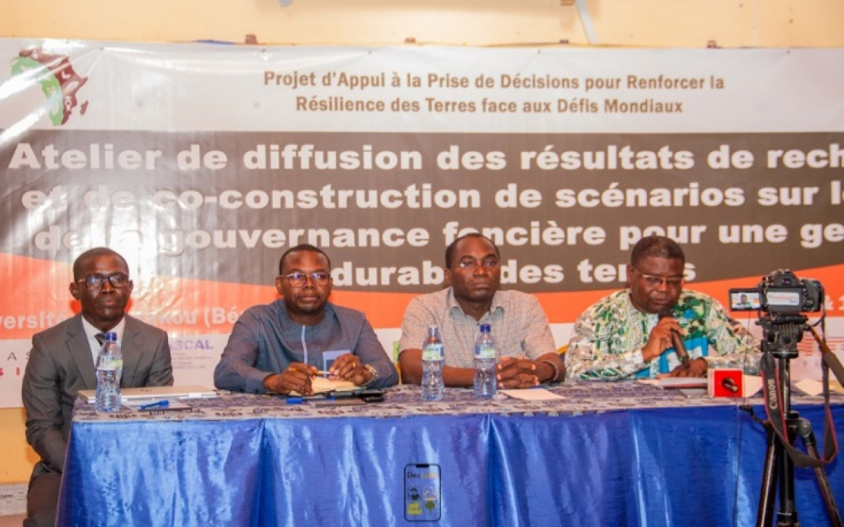 Gouvernance foncière pour une gestion durable des terres: de riches résultats de recherche de deux doctorants disséminés par Wascal