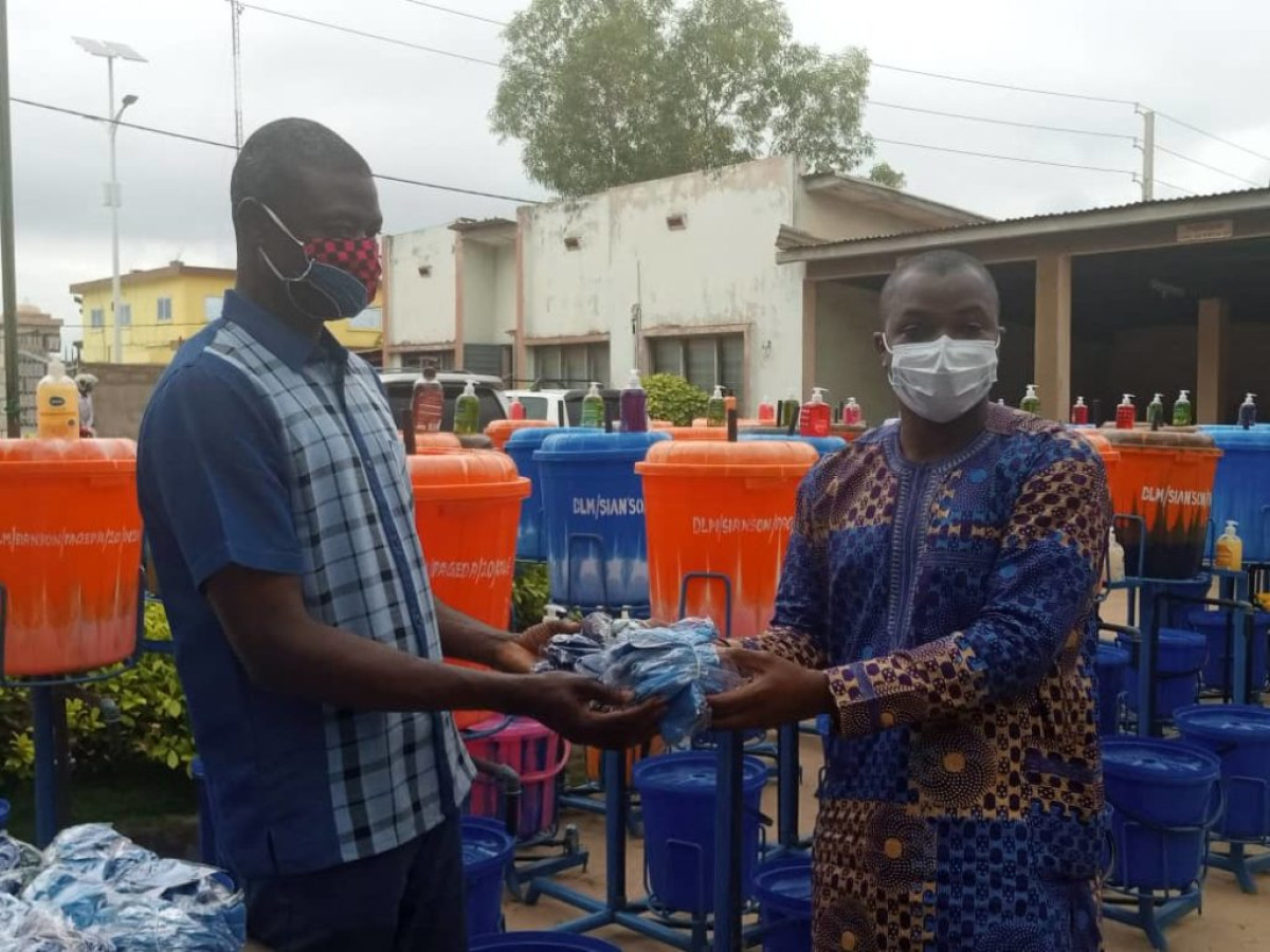 LUTTE CONTRE LE CORONAVIRUS DANS LE BORGOU-ALIBORI : Le Pageda de Sia N&rsquo;son appuie les centres d&rsquo;alphabétisation