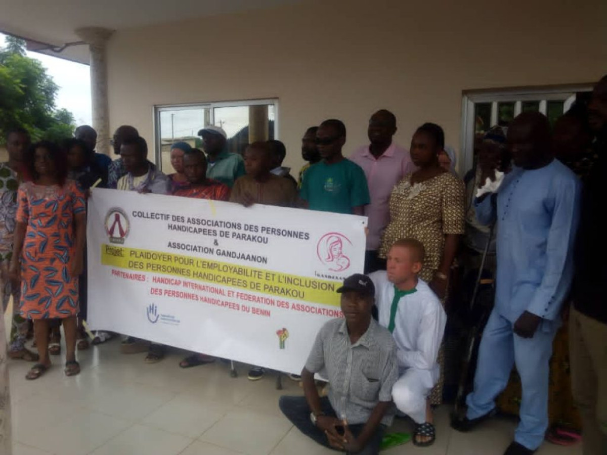 PARAKOU/EMPLOYABILITÉ ET INCLUSION DES PERSONNES HANDICAPÉES : Un projet de plaidoyer mise en place