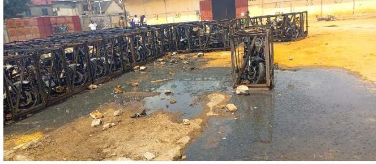 BÉNIN/INCENDIE : 44 Motos électrique brûlées