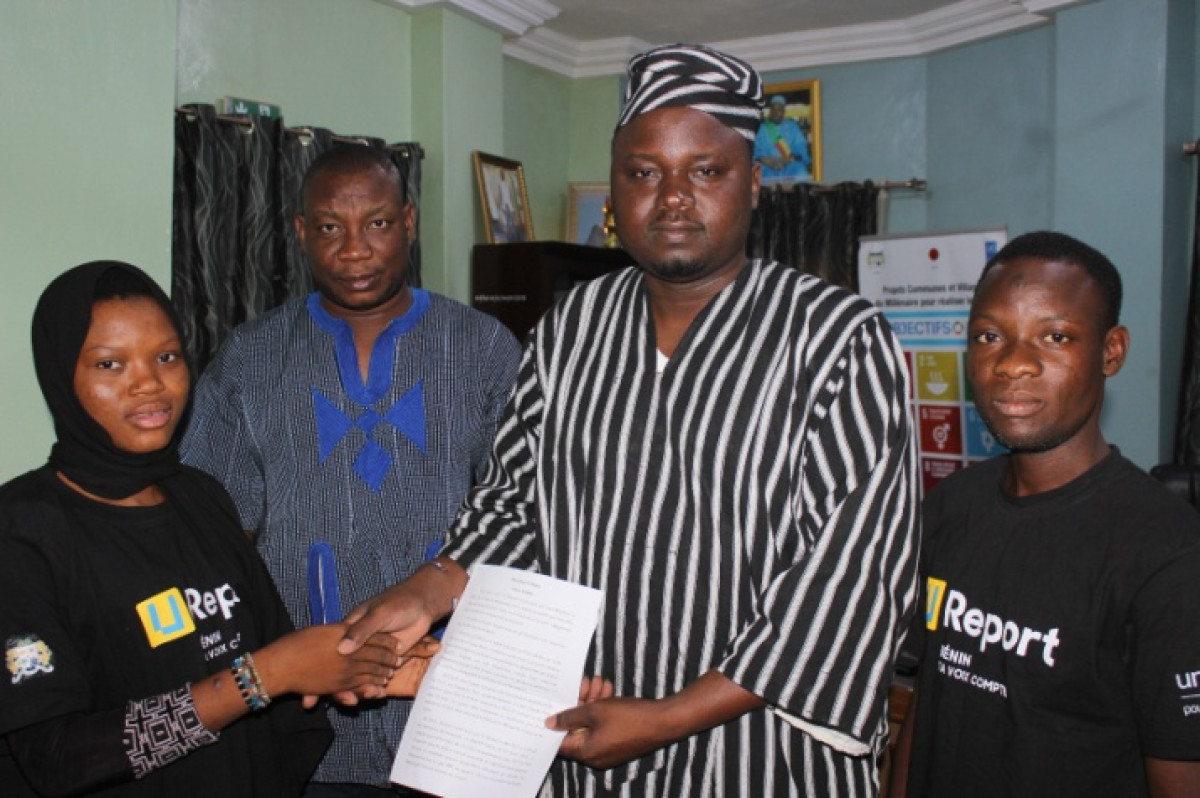 ENGAGEMENT CITOYEN À BANIKOARA : La plateforme U-Report présentée à Sarako Tamou et ses adjoints