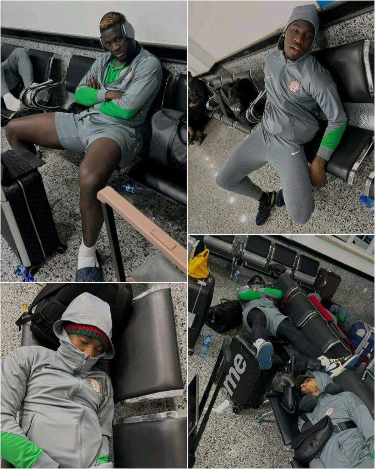 PARTIS POUR UN MATCH DE FOOTBALL EN LIBYE :  Les joueurs du Nigéria,  »pris en otage » au pays de Kadhafi   .Les supers eagles menacent de boycotter le match 