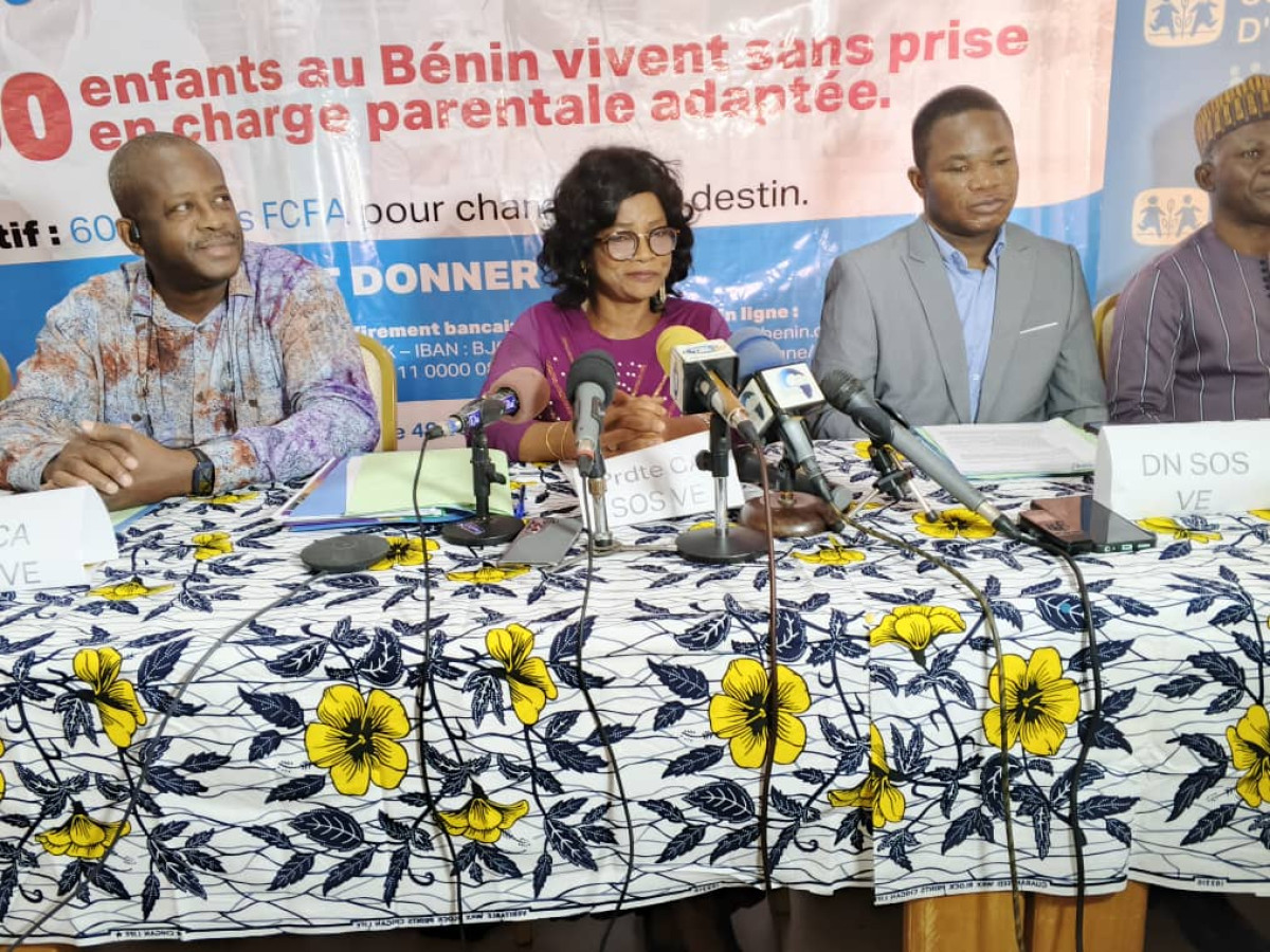 Dans le cadre de sa campagne nationale «Cœurs solidaires, enfants rayonnants»: Sos villages d'enfants Bénin lance une collecte de 60 millions de dons volontaires