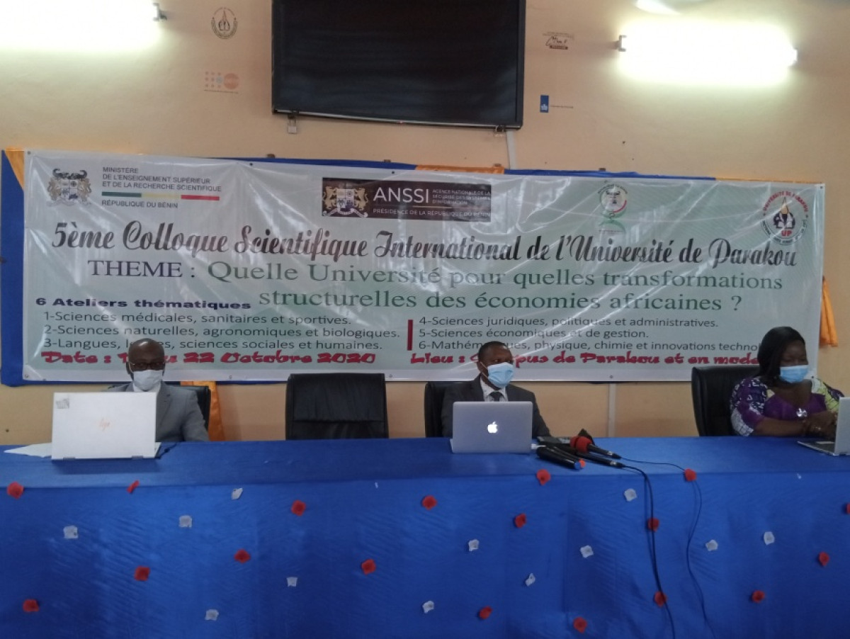 COLLOQUE SCIENTIFIQUE INTERNATIONAL DE L’UNIVERSITÉ DE PARAKOU : Des chercheurs valorisent de nombreux acquis scientifiques