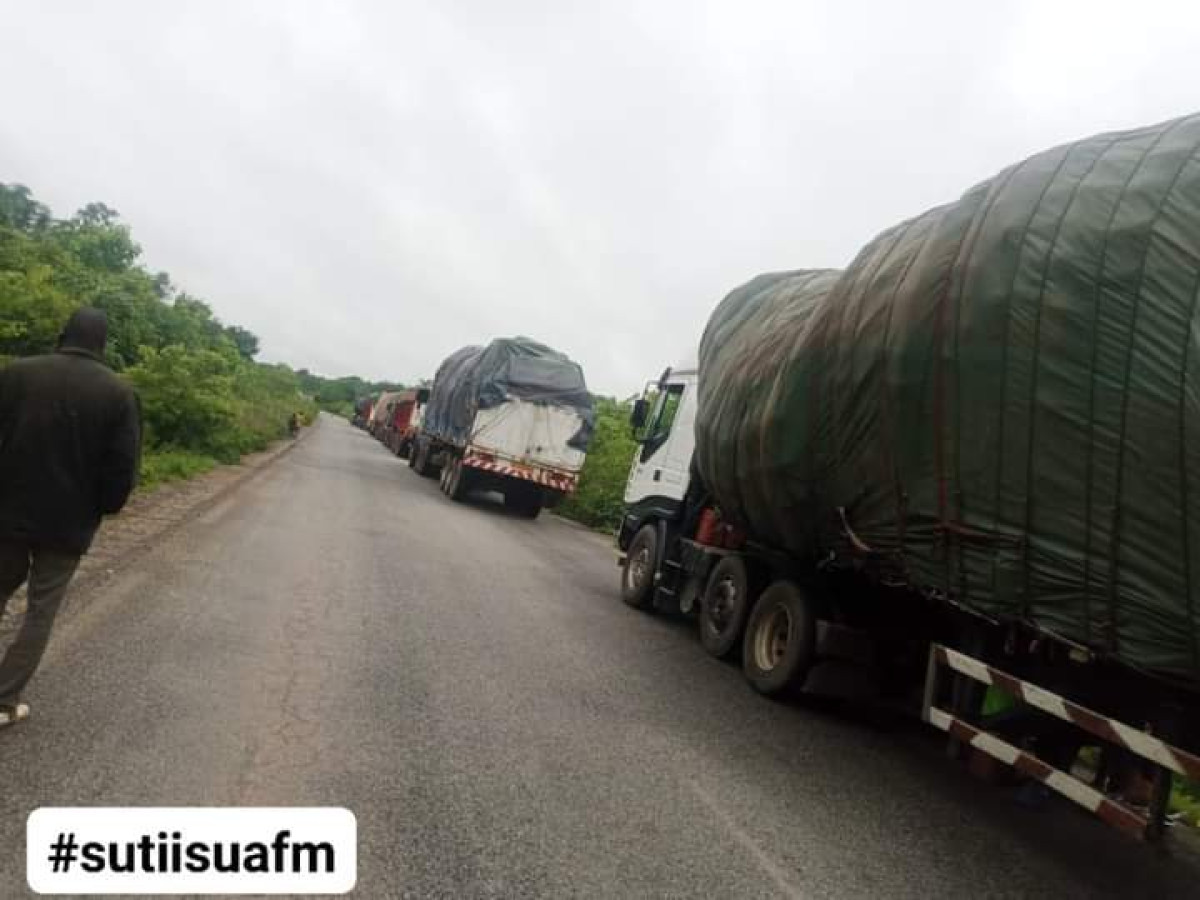 BÉNIN : L’axe routier N’Dali – Djougou bloqué . Voici les raisons