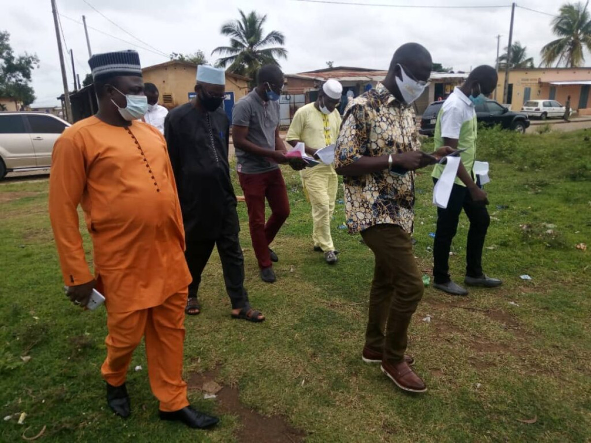 CONSTRUCTION D&rsquo;INFRASTRUTURES À PARAKOU  : Inoussa Chabi Zimé en visite sur plusieurs chantiers