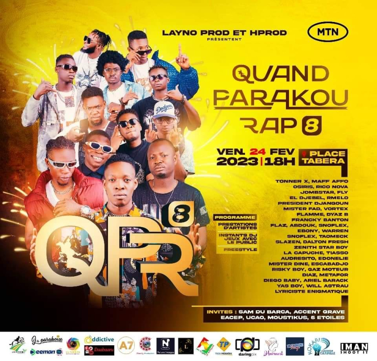 ÉVÉNEMENT QPR : Le Rap sera aux lèvres le 24 prochain