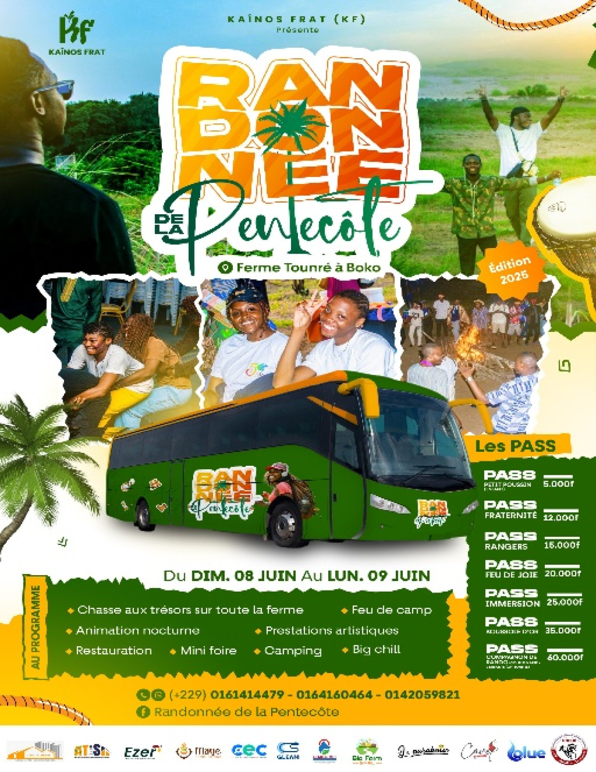 Randonnée Pentecôte à Boko: 48h d’aventure avec Kaïnos frat les 8 et 9 juin