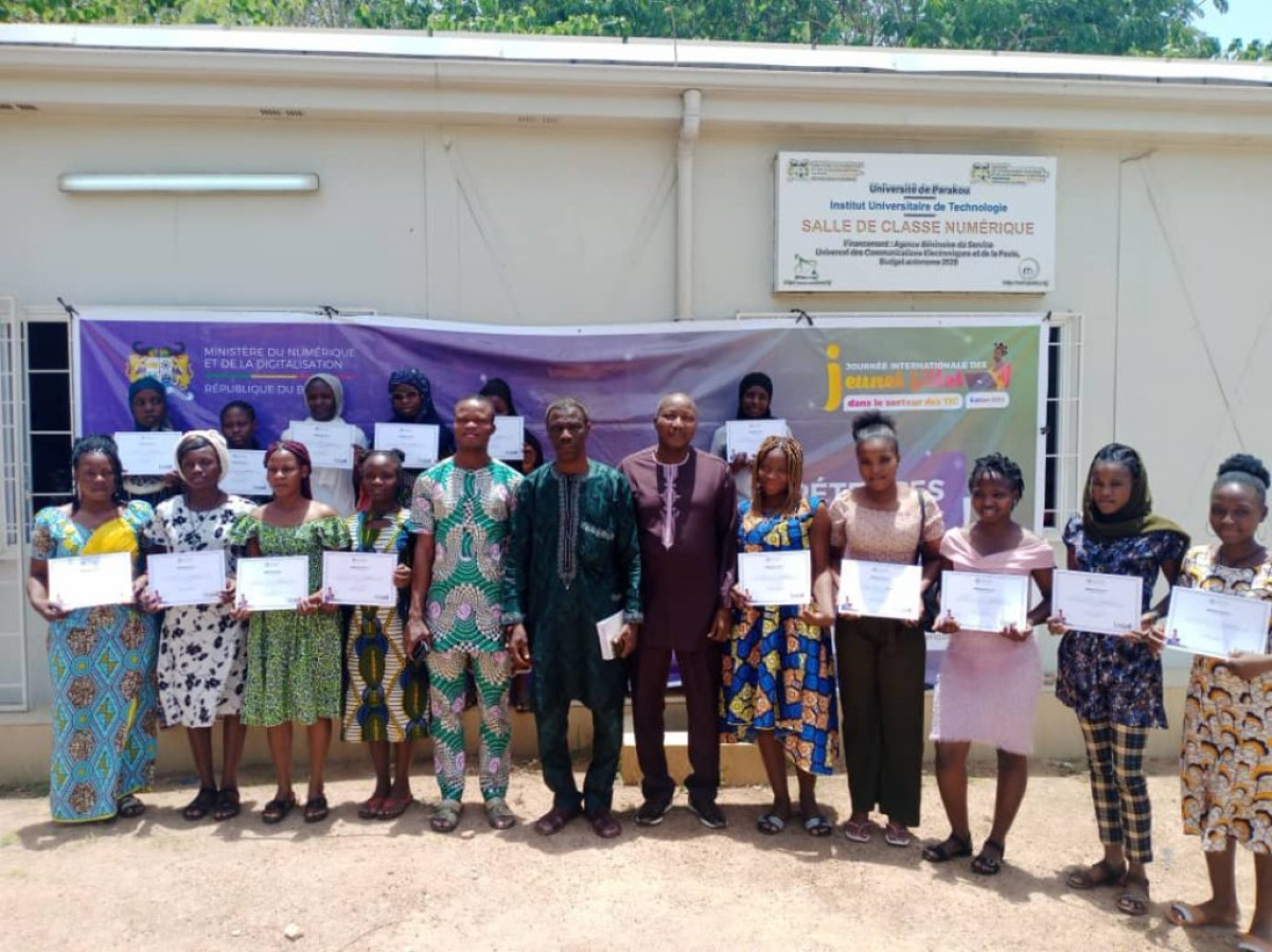 CYBERSÉCURITÉ AU BÉNIN : 35 étudiantes de la Faseg et de l&rsquo;Iut de l&rsquo;Up formées