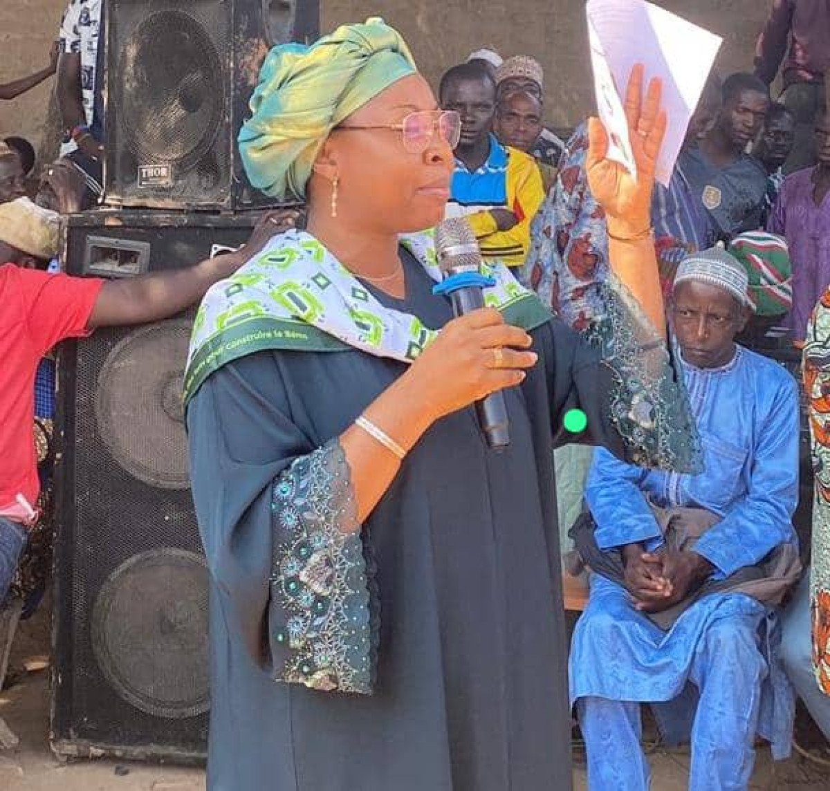 Communales à Nikki: Aurélie Adam Soulé mobilise les populations pour les candidats BR