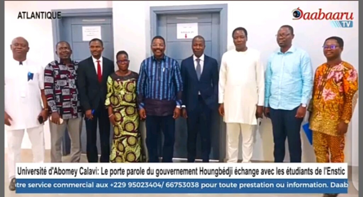 Célébration de l&rsquo;excellence à l&rsquo;enstic: Wilfried Léandre Houngbédji raconte son expérience aux étudiants 