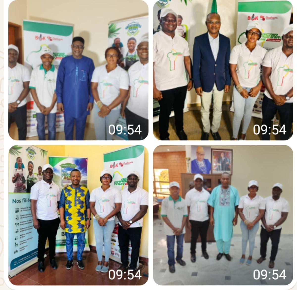 3è journée de bénin daabaaru tour: les défis climatiques croissants à relever à Bonou, Adjohoun et Dangbo