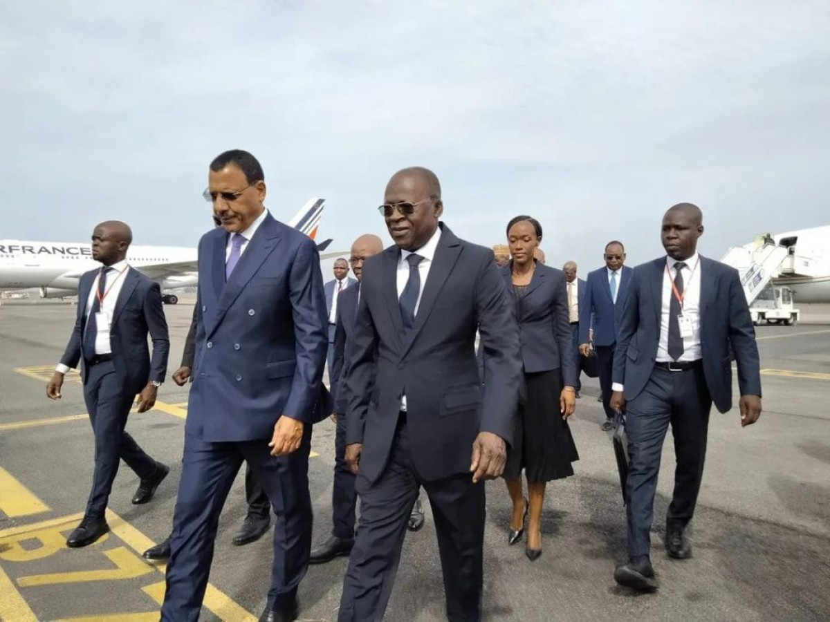 COOPÉRATION BILATÉRALE :  Le Président nigérien est déjà au Bénin  . L&rsquo;agenda de la visite