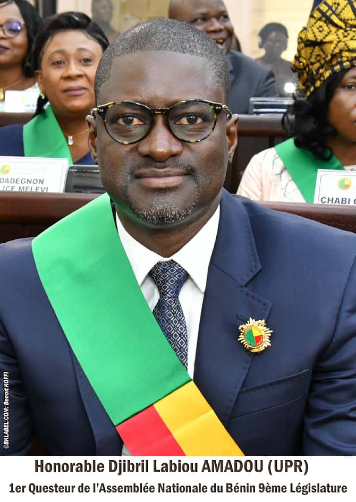 BÉNIN/ÉLU 1ER QUESTEUR DE L&rsquo;ASSEMBLÉE NATIONALE 9E LÉGISLATURE : L&rsquo;He Djibril Amadou ou le prototype d&rsquo;une ascension politique fulgurante