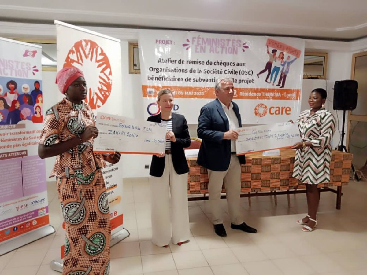 CONCOURS SUR LES VBG ORGANISÉ PAR CARE BÉNIN-TOGO : Daabaaru remporte le deuxième prix