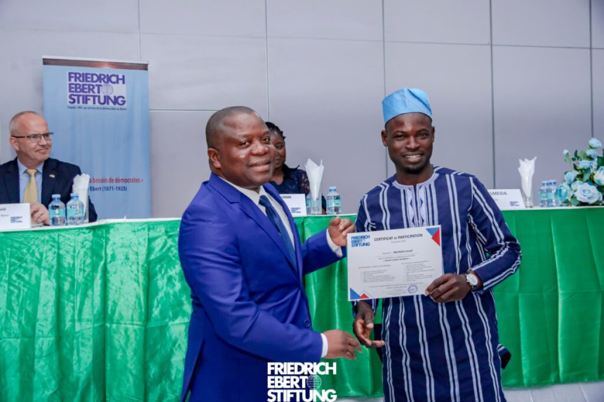 Bénéficiaire du programme des jeunes leaders du Bénin: le journaliste Ismaël Balogou partage son expérience