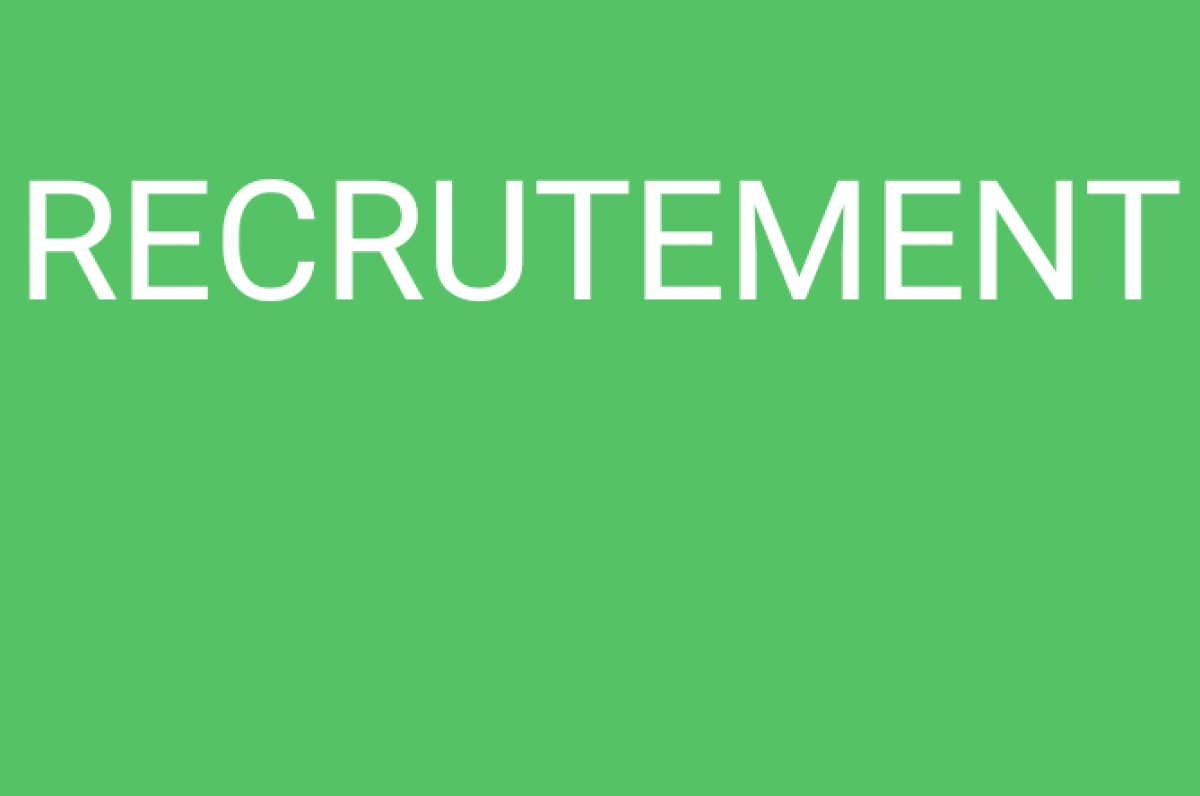 AVIS DE RECRUTEMENT