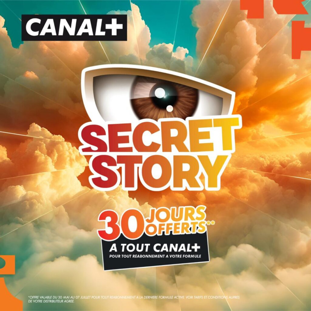PROMO VACANCES CHEZ CANAL + : 30 jours offerts pour tout réabonnement . Secret Story, une réalité dès le 15 juin, le décodeur Hd à 5000f