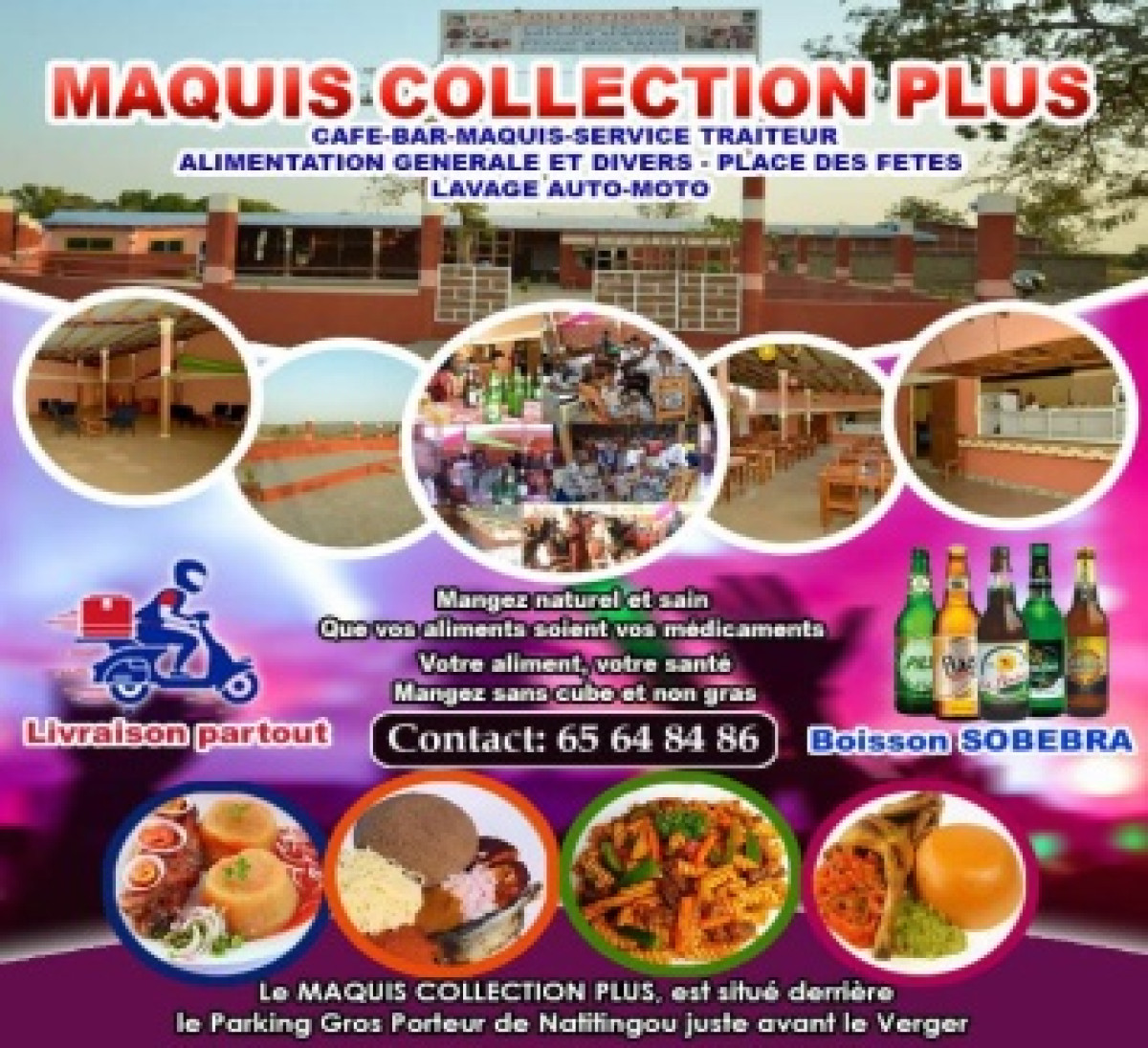 GASTRONOMIE A NATITINGOU : Le Maquis « Collection Plus » à visiter absolument