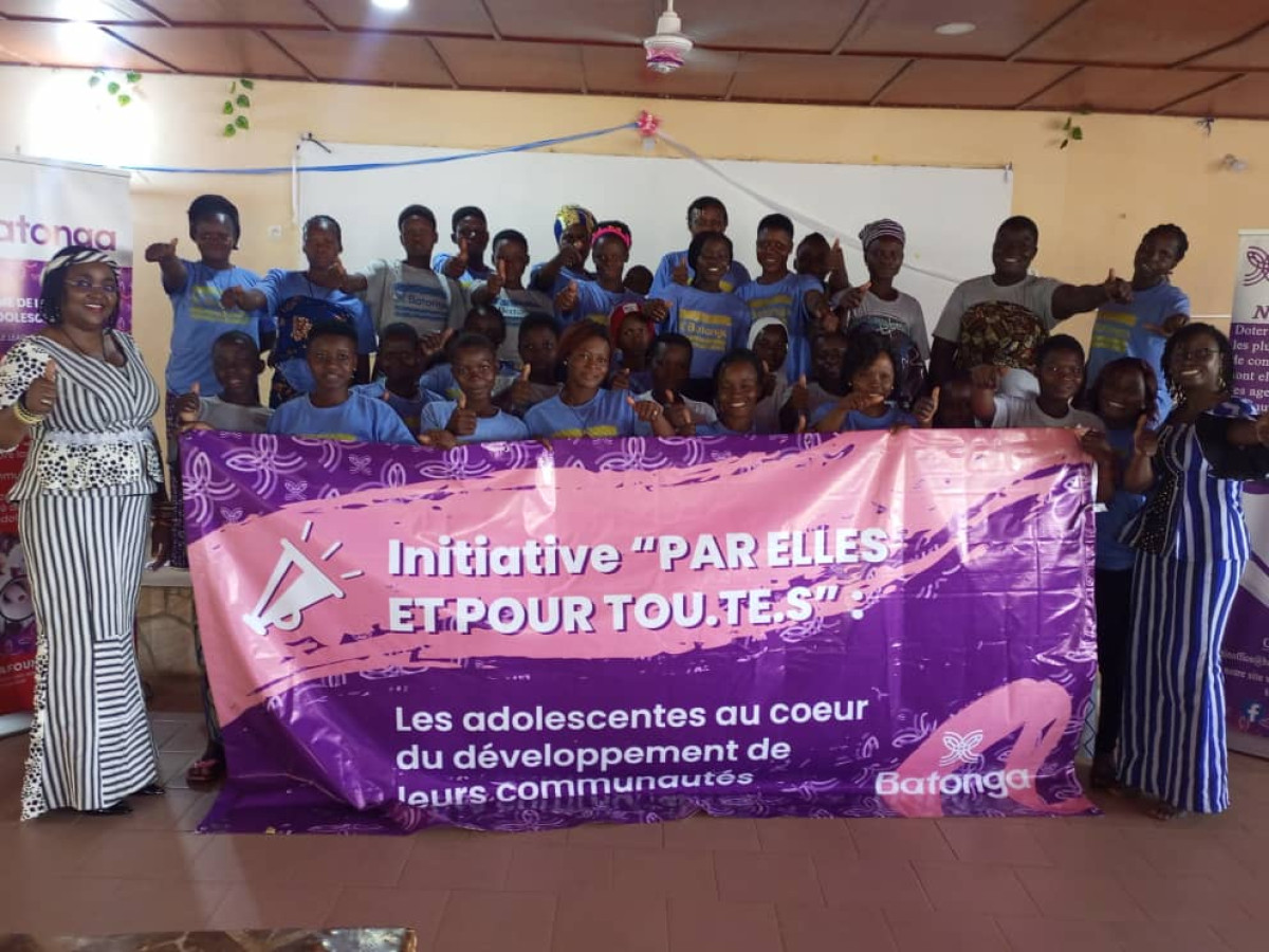 POUR BOOSTER LE LEADERSHIP DES JEUNES FILLES ET ADOLESCENTES :  La Fondation Batonga lance l&rsquo;initiative « Par elles et pour tou.te.s »
