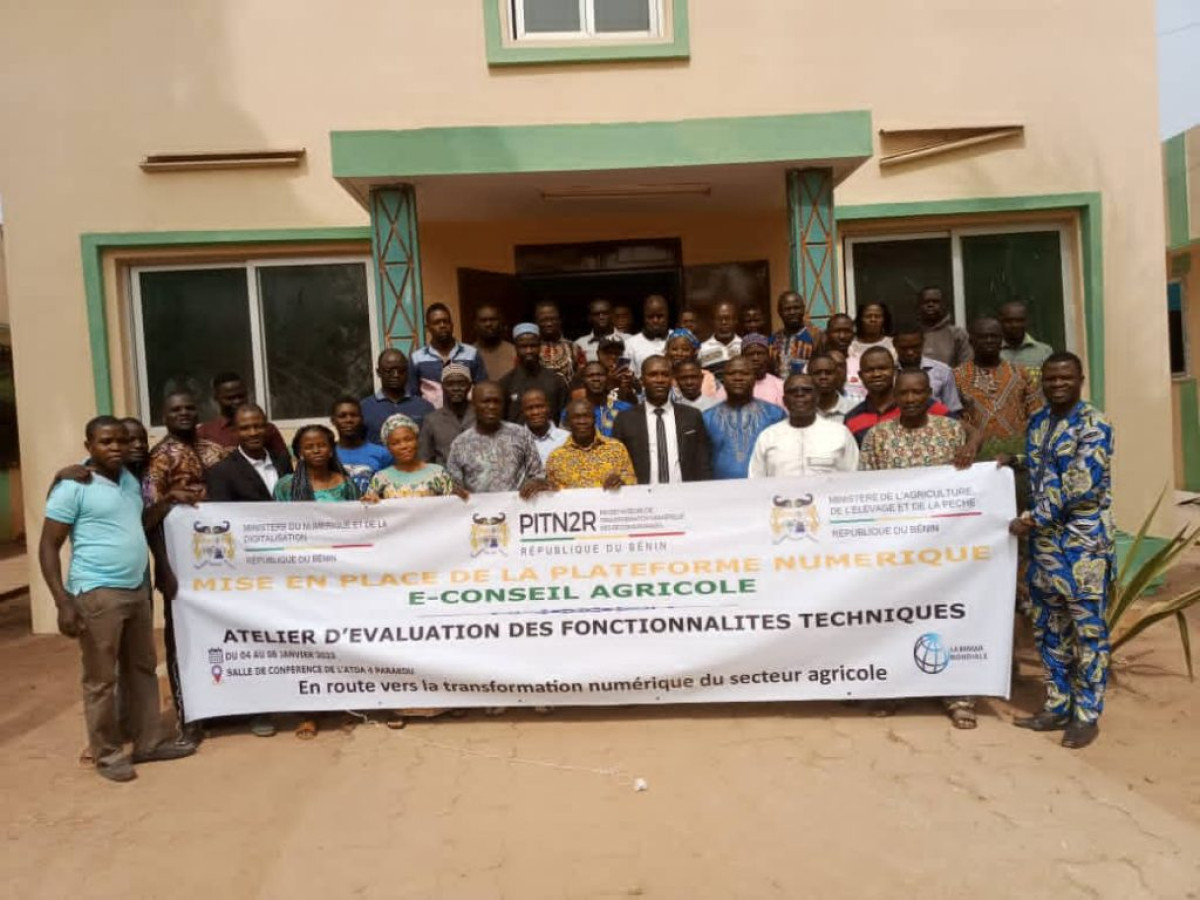 DIGITALISATION DU SECTEUR AGRICOLE AU BÉNIN : La plateforme e-conseil agricole évaluée et améliorée