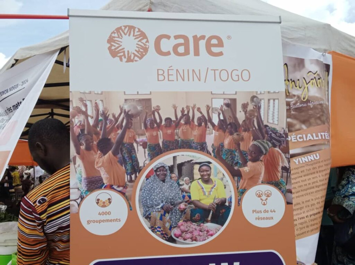 ENGAGÉE DANS LA DÉFENSE, LA VALORISATION ET LA PROMOTION DE LA FEMME :  Care Bénin-Togo marque la Gaani de la Gnon Kogui d&rsquo;une pierre blanche 