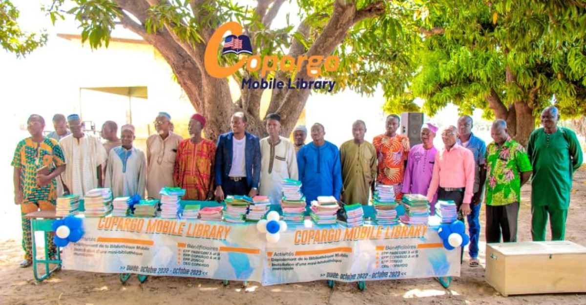 LANCEMENT DU « PROJET COPARGO MOBILE LIBRARY (CML) » : Plus de 500 livres mis à la disposition de cinq écoles primaires publiques
