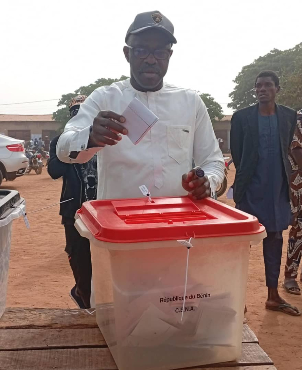 Élections couplées du 11 janvier 2026 à Parakou: Kamilou Arouna a voté à l'Epp Banikanni Centre de Parakou