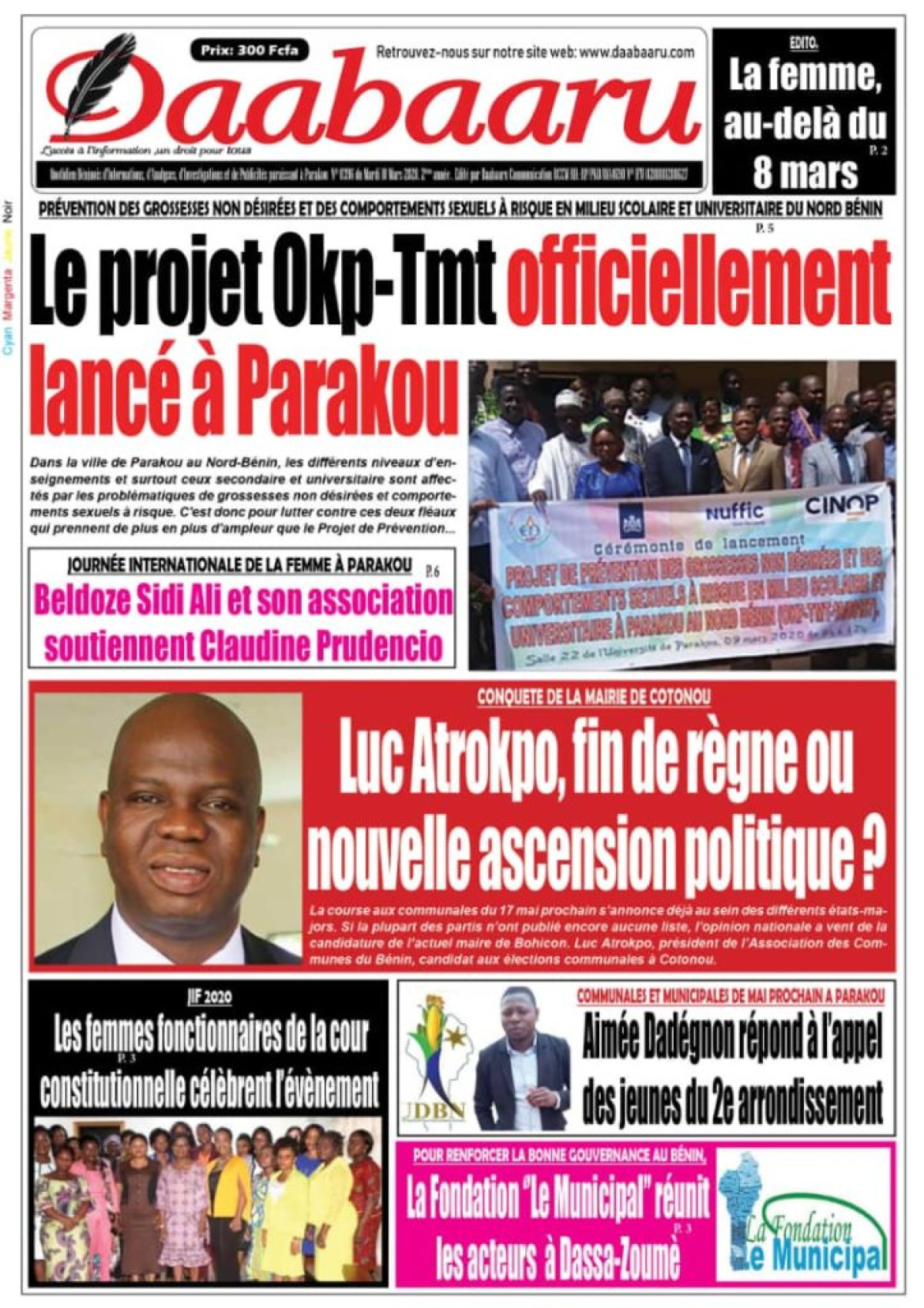 Parution du mardi 10 mars 2020