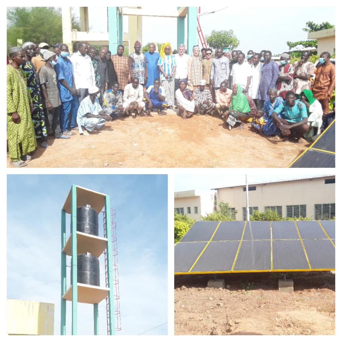 KOUANDÉ/GRACE À LA FONDATION STEVE MOUNIE ET L&rsquo;ASSOCIATION MJ POUR L&rsquo;ENFANCE : L&rsquo;hôpital de zone bénéficie d&rsquo;un système autonome d&rsquo;approvisionnement en eau potable
