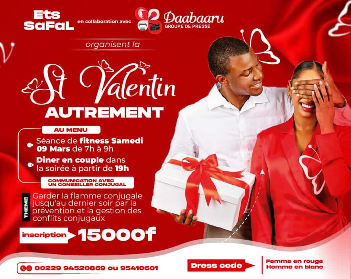 PARAKOU : Célébrez autrement la St Valentin avec l&rsquo;Ets Safal et Daabaaru